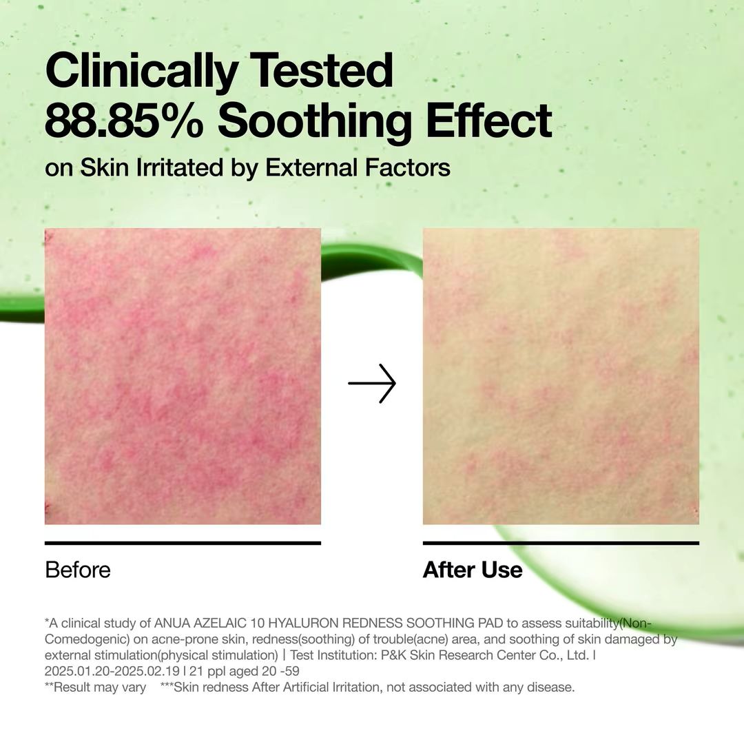 Anua Soothing Azelaic10+Hyaluaron Pad 230Ml/90Pads