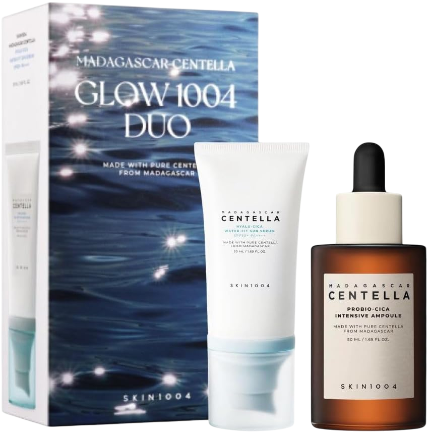 SKIN1004 Madagascar Centella Glow 1004 Amp Cica +Sun Serum