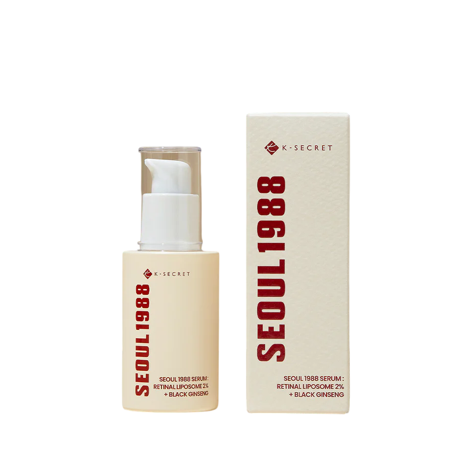 K-Secert Seoul 1988  Retinal Liposome 2% + Black Ginseng Serum