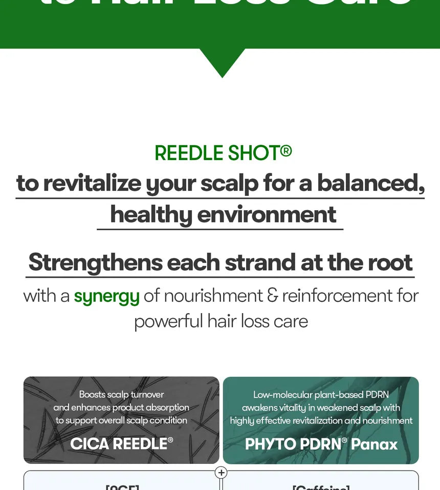 VT PDRN Reedle Shot Hair Ampoule 100dL
