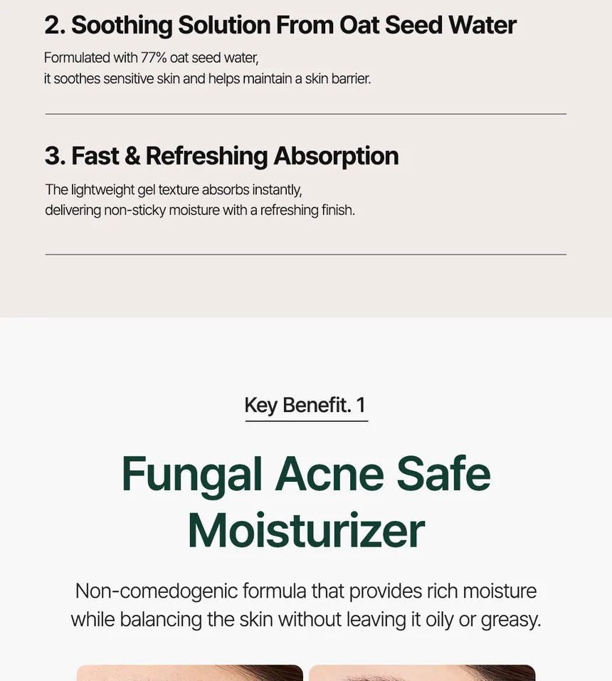 Purito Seoul Oat Calming Gel Cream 100Ml