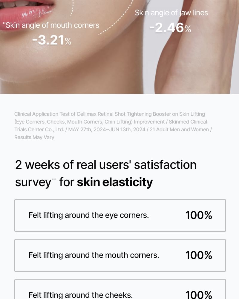 Celimax Retinal Shot Tightening Booster For Firm Skin 15Ml